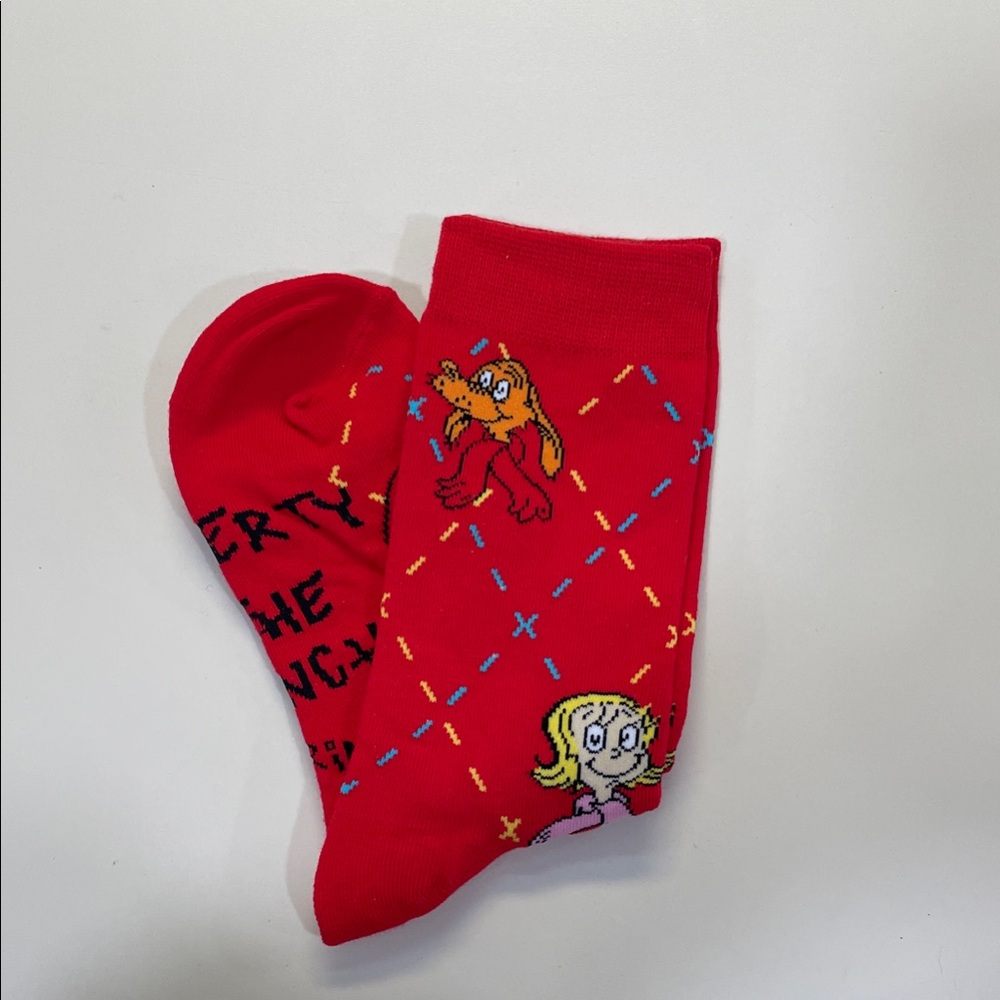 McDonald’s Grinch Meal Red Socks